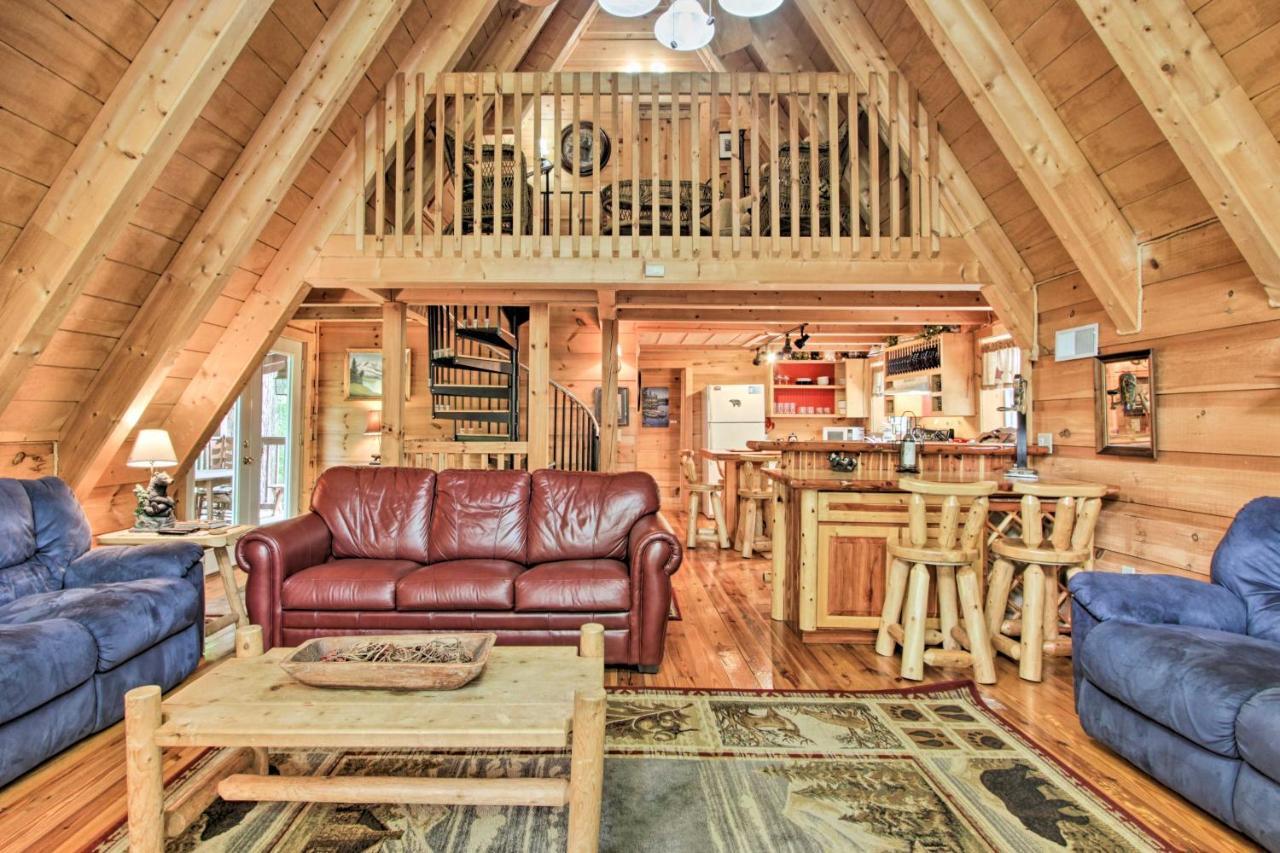 A-Frame Cabin With Hot Tub Less Than 1 Mi To Ober Gatlinburg别墅 外观 照片