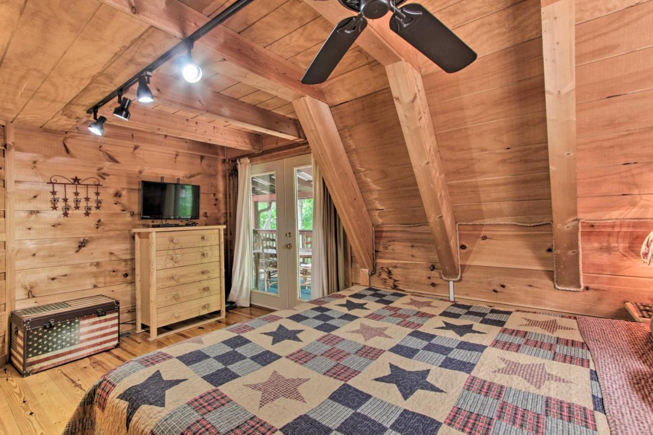 A-Frame Cabin With Hot Tub Less Than 1 Mi To Ober Gatlinburg别墅 外观 照片